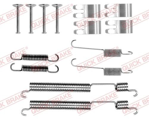 Kit de montaje de zapatas de freno traseras Skoda Rapid hatchback (NH3, NK3, NK6) (2012 - 2022) precio, desde 14,61 EUR